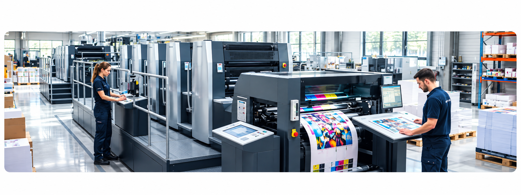Industrial printing manufacturing facility